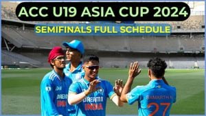 India U19 Faces Sri Lanka U19 For Asia Cup Final Spot