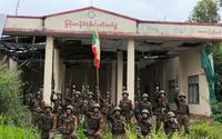 Myanmar's military retakes a strategic town 2 years after the resistance captured it
