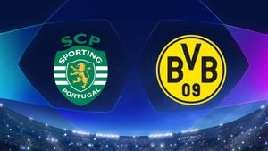 Sporting CP Meets Borussia Dortmund In Champions League Playoff