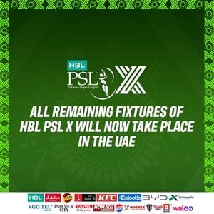 HBL Pakistan Super League X Matches Relocated To UAE