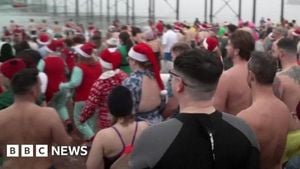 Storms Cancel Christmas Swims Across UK Beaches