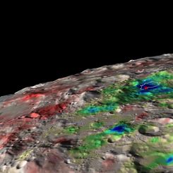 Water Ice Detected Beneath Moon's Surface