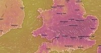 Nine major UK cities face 32C heatwave blast as weather maps turn red