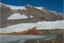 Antarktika'nın "Kan Şelalesi" Altında Milyonlarca Yıllık Deniz Suyu Bulundu: Mikroplar Sırrı Ele Verdi.