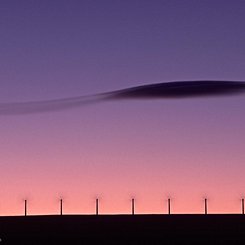 A Lenticular Cloud Over Wyoming