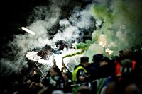 Football derby cancelled after 'public disorder and violent riots'