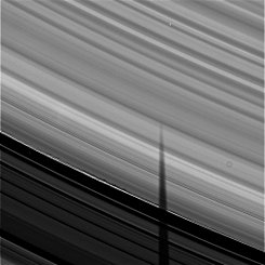 Jagged Shadows May Indicate Saturn Ring Particles