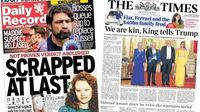 Scotland's papers: Not proven verdict scrapped and Trump state visit