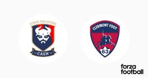 Stade Malherbe Caen Clinches Narrow Win Over Clermont