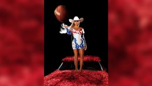 Beyoncé Brings Holiday Magic To NFL Halftime Show