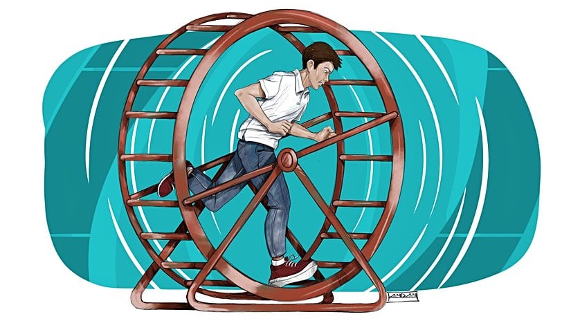 Mutlu olmak için attığımız tüm adımlar uzun vadede bizi yerimizde saydırıyor olabilir