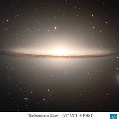VLT'den Sombrero Gökadası