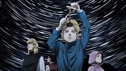 Retrograd hareket ve Chi. Chikyuu no Undou ni Tsuite animesinden örnekler