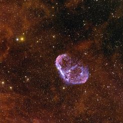 A Crescent Nebula Star Field