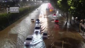 South Korea Faces Severe Weather Warnings For Rain And Floods