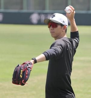 Giants Struggle But Masuda Shines With Home Run