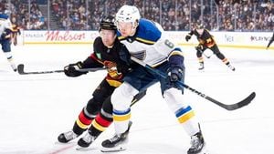 Canucks Clash With Blues In Crucial Playoff Showdown