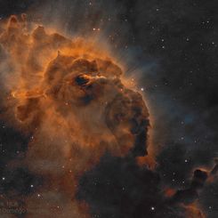  HH 666: Carina Dust Pillar with Jet 