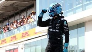 George Russell Secures Pole Ahead Of Verstappen And Piastri