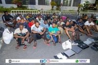 CID dismantles human trafficking and cybercrime syndicate, rescues 57 Nigerians in Accra - MyJoyOnline