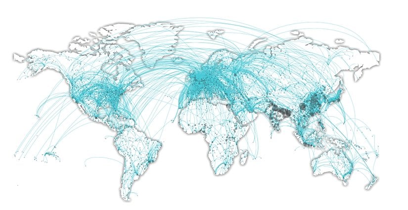 Global uzun menzilli mobilite ağı