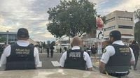 Two arrested for assault during protest outside Portland ICE facility