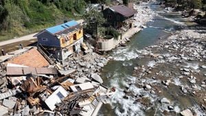 Communities Unite To Recover From Hurricane Helene's Wreckage