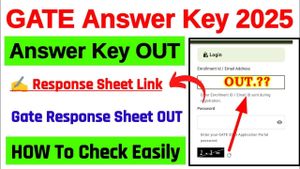 GATE 2025 Answer Key And Response Sheet Released