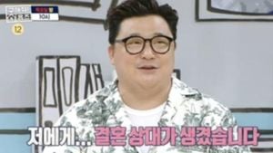 Comedian Yoon Jungsoo Announces Marriage After Hardship