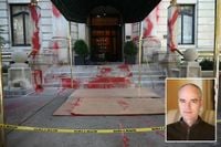Anti-Israel vandals target ritzy NYC building where New York Times executive editor Joe Kahn lives