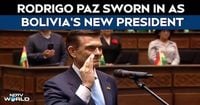 Video | Bolivia News | Rodrigo Paz Sworn In As Bolivia's New President Ending 20 Years Of Socialist Rule
