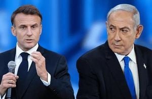 Netanyahu And Macron Clash Over Antisemitism Surge
