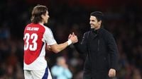 Fans left in total disbelief after hearing 'strange' thing Mikel Arteta asked Riccardo Calafiori about his family