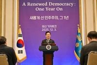 Democracy prevails, says South Korea President Lee, a year after martial law debacle