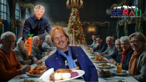 PETA Urges Frank Zander To Serve Vegan Christmas Dinner