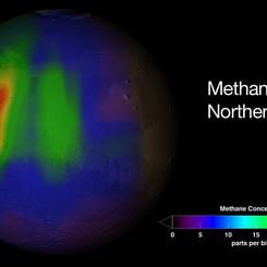 Methane Discovered in the Atmosphere of Mars