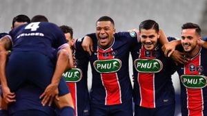 PSG Crushes Stade Briochin 7-0 To Advance