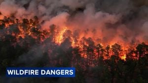 Wildfires Spread Across U.S. Coasts Amid Historic Drought