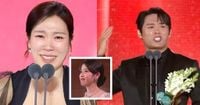 廉惠蘭奪百想女配「愛純啊媽媽得獎了」IU台下感動落淚！男配獎崔代勳：哈西！ | Kdaily 韓粉日常