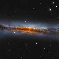  Edge-on NGC 3628 