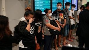 Thai Police Rescue 227 Victims Of Call Center Scam