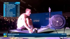 Ward Lemmelijn Wins Fourth Indoor Rowing World Championship