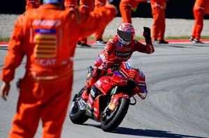 Marc Marquez Clinches Dramatic Catalan MotoGP Sprint Win