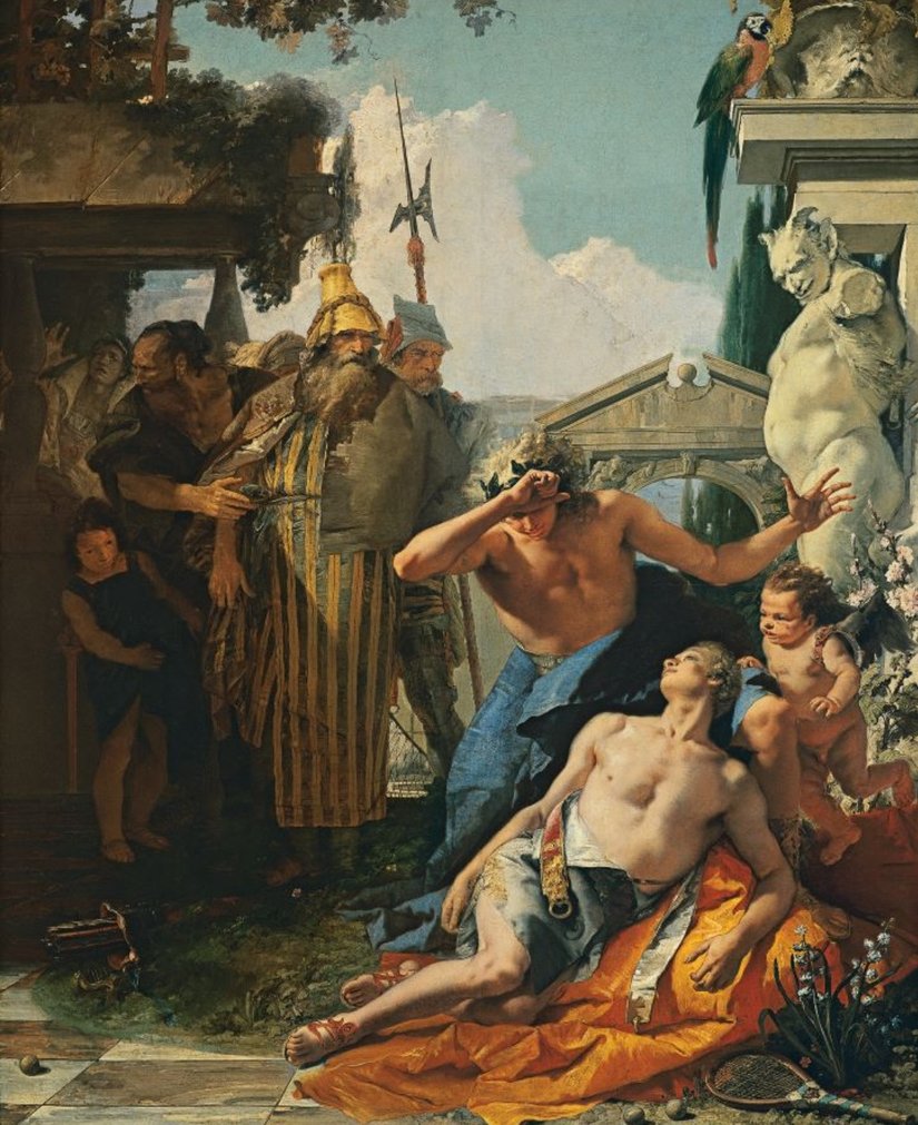 Giambattista Tiepolo, “The Death of Hyacinthus”