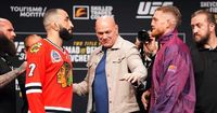 What UK time does UFC 315 Muhammad vs Della Maddalena start tonight?