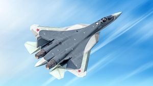 Russia Showcases Su-57 Fighter Jet At Zhuhai Airshow