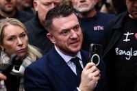 Tommy Robinson told police ‘not a chance bruv’ when asked for mobile pin, court told
