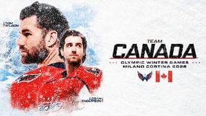 Capitals Stars Wilson And Thompson Make Team Canada Olympic History