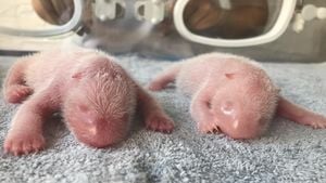 Panda Ying Ying Welcomes Twins As First-Time Mother