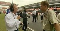 Martin Brundle had row live on air after being stopped on Chinese GP grid walk